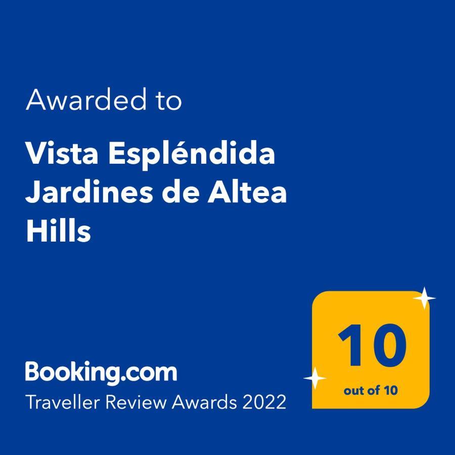 Апартаменти Vista Esplendida Jardines De Altea Hills Екстер'єр фото